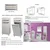 Ceramica Lux Ibica vertikala 40 x 107 polica