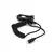 Auto punjač univerzalni 2u1 (iPhone Lightning + USB slot) crni 1A