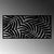 WALLXPERT Zidna dekoracija Decorative Panel 4 Black