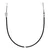 Northix Zavorni kabel 1430/1657mm skodelica O26mm primeren za BPW