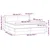 Vidaxl Box spring postelja z vzmetnico krem 180x200 cm umetno usnje