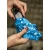 Swimaholic goggle cloth blue