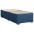 Vidaxl Box spring postelja z vzmetnico modra 100x200 cm blago