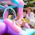 Air My Fun Dečija igraonica na naduvavanje Roze Dvorac 82011B