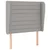 Vidaxl Box spring postelja z vzmetnico svetlo siva 90x200 cm blago