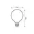 RABALUX LED vlakno filament 1989 providno