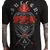 Hardcore majica moška - SACRED ROSES - SULLEN - SCM7214_BK