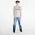Majice Umbro by SlamJam Offence Defence Tee Light Grey S