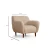 Atelier del Sofa Fotelja Napoli 95x86x96cm Kapućino