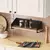 HANAH HOME Zidna polica Long Arm Black