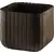 Saksija Cube L - braon