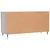 Klupa za cipele siva boja hrasta 102x35x55 cm konstruirano drvo