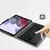 Pisarniški etui z Bluetooth tipkovnico Function za Samsung Galaxy Tab A7 Lite iz umetnega usnja - črn