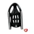 Khw CRAZY BOB, sanke bob, crna 28004