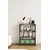 Hanah Home polica za knjige Bili3 80, 80 cm, antracit