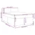Vidaxl Box spring postelja z vzmetnico modra 140x190 cm blago
