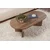 Hanah Home Klub sto Sable, 119x60x40cm, Braon