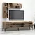 Hanah Home Set TV Komoda i klub sto Orah