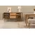 Hanah Home Trpezarijski set Vina Bench 04 1053, 6 delova, Antracit