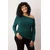 Trendyol Curve Ženska bluza Tbbaw25Af00013, Zelena