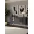 Hanah Home Komoda Meyra 150, Anthracit-zlatna