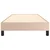 vidaXL Box spring posteljni okvir kapučino 90x200 cm umetno usnje