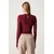 Guess Bluza W6BP30 K6382 Bordo rdeča Regular Fit