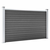 Panel za ogradu WPC 180 x 105 cm crni
