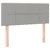 Vidaxl Box spring postelja z vzmetnico svetlo siva 80x200 cm blago