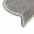 Prostirke za stepenice 15 kom 65x24x4 cm taupe poluokrugle velike
