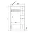 HANAH HOME Ormar mat bela boja Rb 077 01