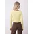 Trendyol Milla Ženska majica TWOAW26TS00019, Žuta