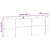 Vidaxl Dvignjena gredica Rjava 240 x 80 x 81 cm Jeklo