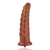 HiSmith HSA84 Tower Shape Anal Toy KlicLok 26cm Brown