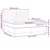 Vidaxl Box spring postelja z vzmetnico taupe 160x200 cm blago