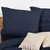 Flanelna posteljnina Navy EMI