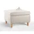 Atelier del Sofa Tabure Roscen, 63x43x63cm, Krem