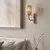 Endon 114203 - Zidna lampa 1xE14/7W/230V bežna/zlatna