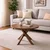 Hanah Home Oscar Elips trpezarijski sto 130 × 80 × 75 cm, orah