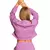 BeastPink Women‘s Grace Sweatshirt Purple