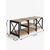 HANAH HOME TV polica TV Unit Shelf Black