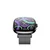 KSIX BXSW30N IRIA AMOLED 1.7 4D PAMETNI SAT, METALNA +SIL.NARUKVICA, Crni