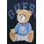 Guess Majica 182885 Modra Classic Fit