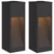 Solarna LED svjetiljka za stazu 2 pcs Crna
