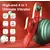 SuperLove 4in1 Licking & Biting Thrusting Rabbit Vibrator Red