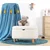 Atelier del Sofa Tabure 61x40x37cm, Belo