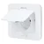 Solight 5B322W - Spoljašnja ugradna podna utičnica IP55, bela, pravougaona