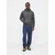 Carhartt WIP Majica Chase temno siva