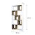 Hanah Home Polica 80x170x22cm Orah