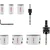 Bosch Set kruna sa navojem 2608594616, 6 delova
